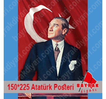 Atatürk Posteri 75x300