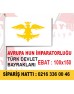 Avrupa Hun İmparatorluğu Bayrağı 100x150