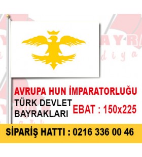 Avrupa Hun İmparatorluğu Bayrağı 150x225