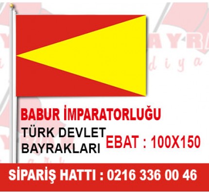 Babur İmparatorluğu Bayrağı 100x150