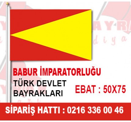 Babur İmparatorluğu Bayrağı 50x75