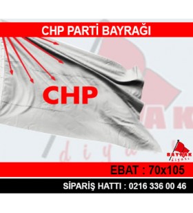 CHP Seçim Bayrağı-70x105