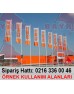 Dikey Gönder Bayrak 100X200