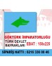 Göktürk Bayrağı 150x225