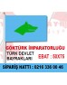 Göktürk Bayrağı 50x75