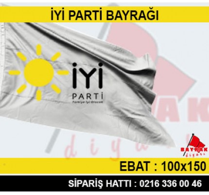 İyi Parti Bayrağı-100X150