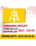 Karahanlı Devlet Bayrağı 100x150