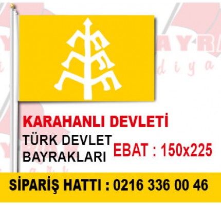 Karahanlı Devlet Bayrağı 150x225