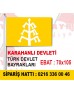 Karahanlı Devlet Bayrağı 70x105