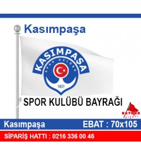 Kasımpaşa Spor Bayrağı 70x105