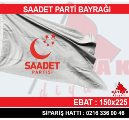 Buy Saadet Partisi Bayrağı-150X225 Saadet Partisi Bayrağı-150X225