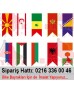 Türk Kırlangıç Bayrağı 50x150
