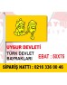 Uygur Devlet Bayrağı 50x75