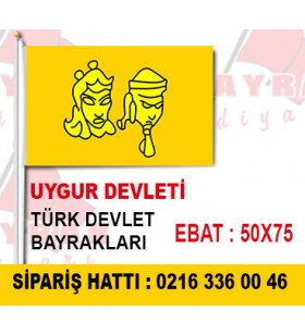 Uygur Devlet Bayrağı 50x75