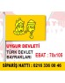 Uygur Devlet Bayrağı 70x105