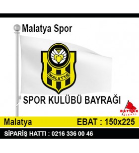 Yeni Malatya Spor Bayrağı 150x225